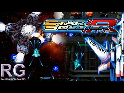 Star Soldier R - Nintendo Wii - Playthrough 5 Minute Mode, Best of WiiWare [UHD 4k 60fps]