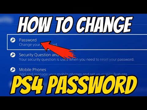 How to change ps4 password at 2021 (change psn account password)