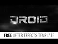 FREE After Effects Template "Epic Trailer Titles"