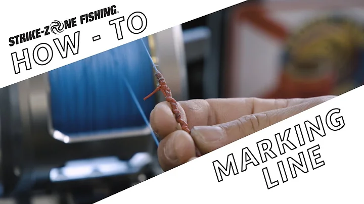 Reel Spool & Floss Marking (High Speed Wahoo Troll...