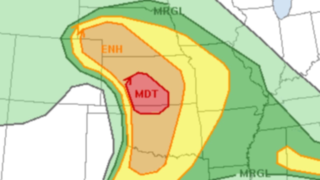 LIVE STORM CHASING- SEVERE WEATHER OUTBREAK 5/18 - YouTube
