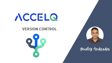 In-built Test Automation Version Control using ACCELQ