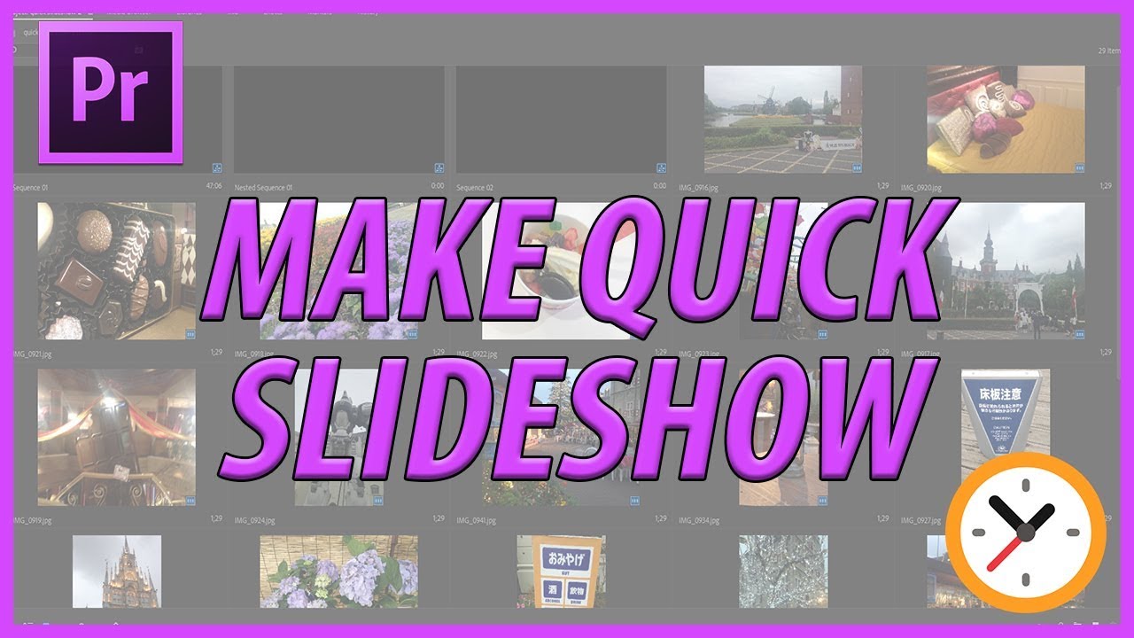 22 Adobe Premiere Slideshow Template - Best Template Design