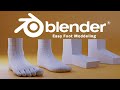 Easy Foot Modeling Tutorial In Blender 2.8 Without Sculpting