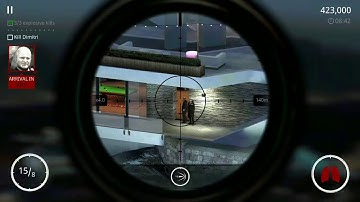 #3 HITMAN: SNIPER ANDROID IOS WALKTHROUGH - GAMEPLAY PART1 - CHAPTER 3
