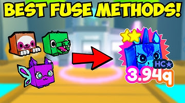 HOW TO FUSE RAINBOW DOODLE UNICORN IN PET SIMULATOR X! *BEST METHODS* | ROBLOX