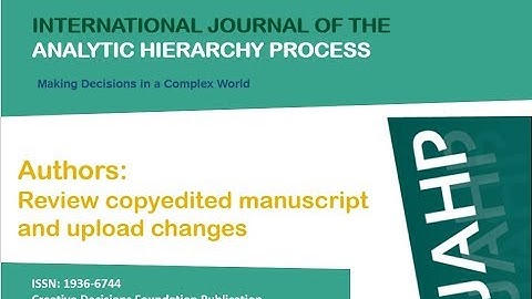 Author: Respond to copyediting in OJS 3