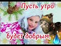 ++С добрым зимним утром!☕️ Отличного дня!❄️⛄ Красивая музыкальная открытка Доброе Утро!