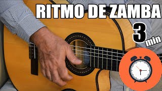 Aprende como tocar el rasgueo de Zamba en 3 minutos! Ritmos Folklóricos en  Guitarra Criolla TCDG - YouTube
