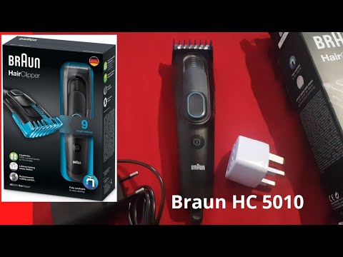 Braun HC5010 Hair Clipper Unboxing and Review