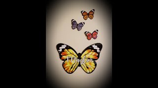 Sublimation on a butterfly and a bunny - sublimation blanks door hanger - sublimation blanks