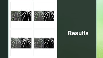 RowBot Vision - A U-Net based apporach to crop row detection