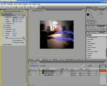 adobe after effects sith lightning tutorial:english