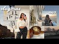 a cozy night in: sunset walk, cooking FOS, memory board *VLOGMAS DAY 3*