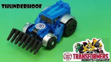 THUNDERHOOF ROBOTS IN DISGUISE TRANSFORMERS 2016 LEGENDS REVIEW