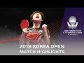 Jang Woojin vs Liang Jingkun | 2018 Korea Open Highlights (Final)