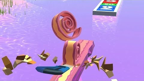 Spiral Roll - All Levels Gameplay Walkthrough, IOS/Android Mobile Gaming ( Level 18 )