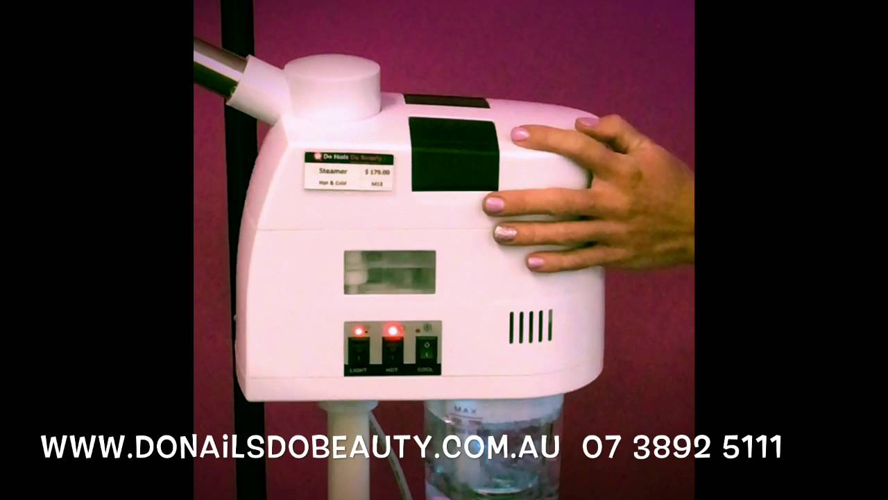 Hot And Cold Facial Steamer With Ozone Youtube