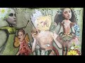 Mixed Media Paper Dolls Altered Book Project - Video #10 COLLAGE