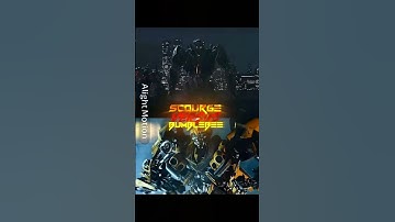 Bumblebee Bayverse 🆚 Scourge ROTB #edit #transformers #debate