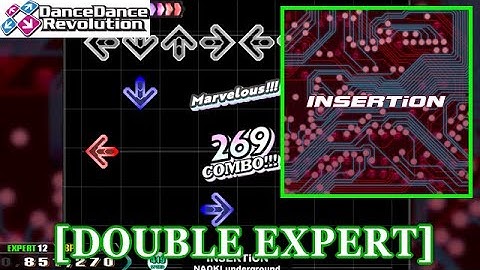[x3.0] 【DDR 5th】 INSERTiON / NAOKI underground [DOUBLE EXPERT] 譜面確認+Clap
