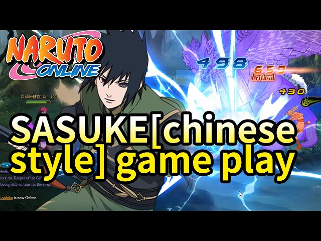 Naruto Online - Parte 1 - Encontro com Sasuke!!!! Jogo Grátis