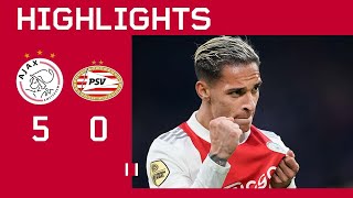 Payback time it was 😎 | Highlights Ajax - PSV | Eredivisie