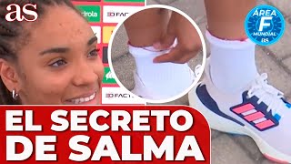 SALMA PARALLUELO y su SECRETO más ESPECIAL con ESPAÑA en el MUNDIAL | ÁREA F MUNDIAL | AS