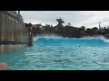 Typhoon Lagoon wave Pool in SLOW-MO!