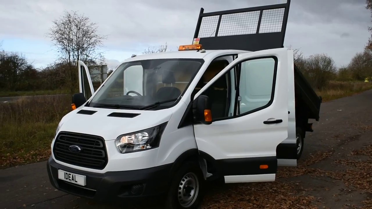 ford transit utility cab tipper