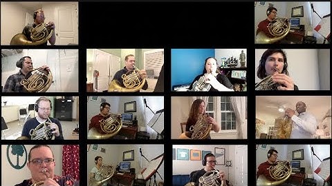 Selections from Symphony No. 3 for Horn Choir