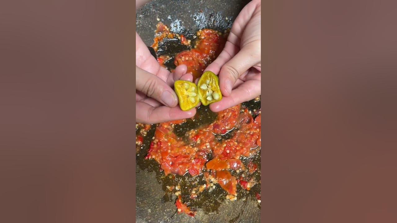 sambal leunca yummy #cooking #resepmudah #leunca