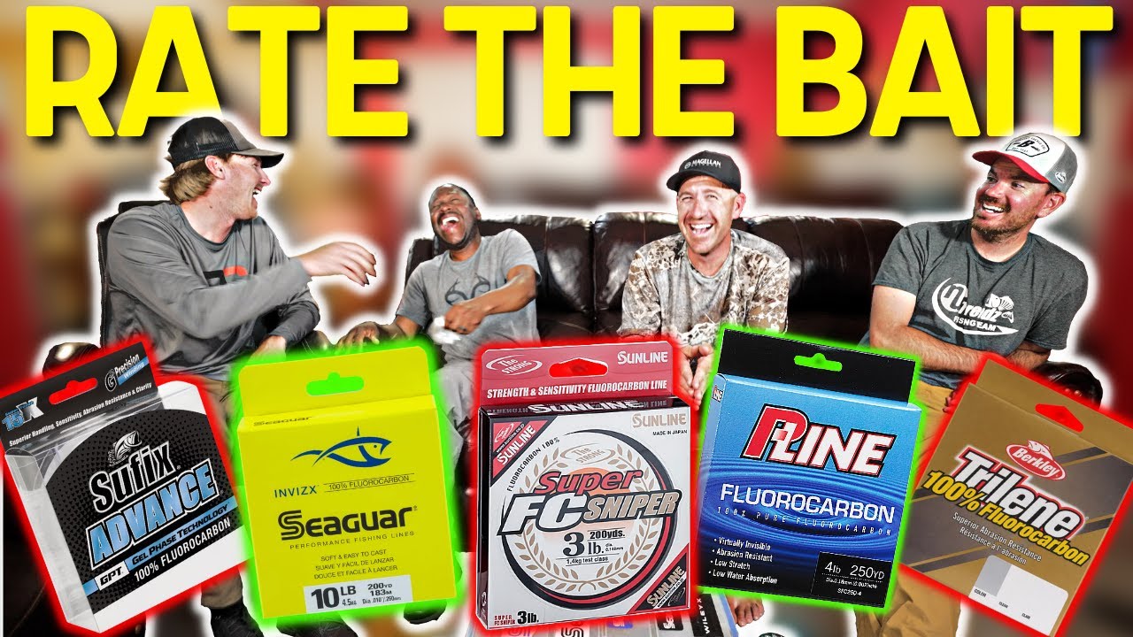 What Is THE BEST Fishing LINE On The Market?? - Rate The Bait Pt. 10 