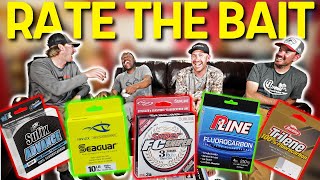 What Is THE BEST Fishing LINE On The Market?? - Rate The Bait Pt. 10