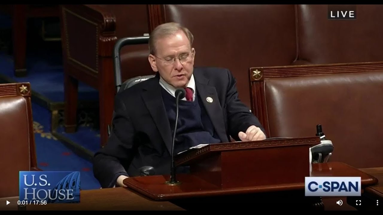 Congressman Langevin’s Special Order Speech on the National Cyber Director Act