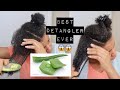BEST DETANGLER EVER😲| Aloe Vera Detangler and Prepoo for Hair Growth| DIY For all Hair Textures.