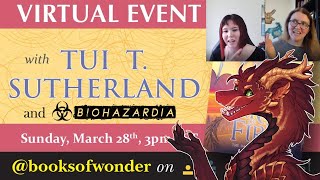 Dangerous Gift Wings of Fire Book Interview w/ Tui T. Sutherland &amp; Biohazardia - Bio (kinda) Babbles