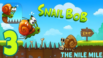 Snail Bob 1 - The Nile Mile - Gameplay Walkthrough Part #3