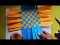 DIY Paper Weaving Basket - Best Paper Craft