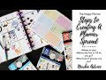 Steps To Creating A Planner Spread | Planner Newbie Advice | The Happy Planner | MAMBI