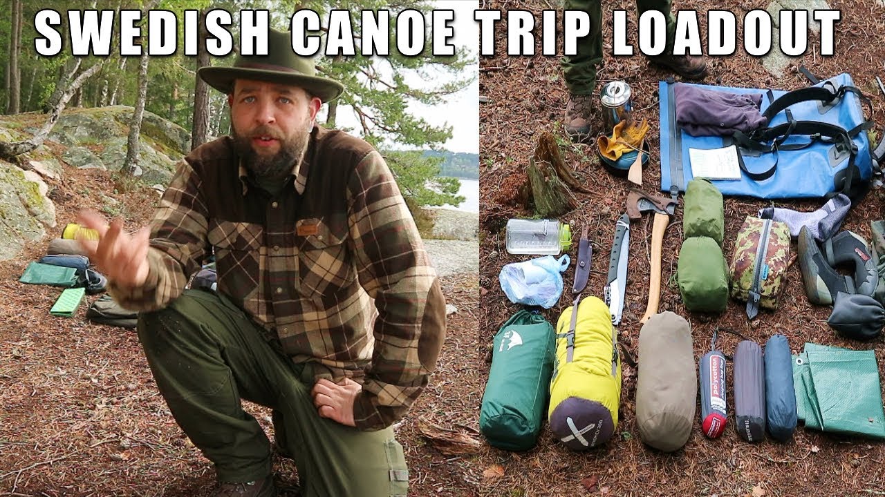 canoe trip loadout