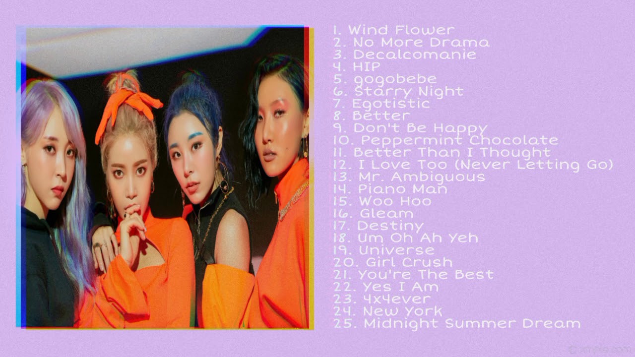 mamamoo us tour song list