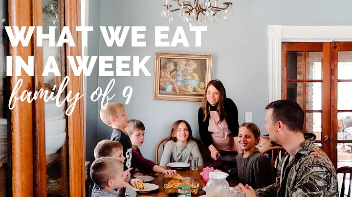 What we eat in a Week | Healthy Family Dinner Reci...