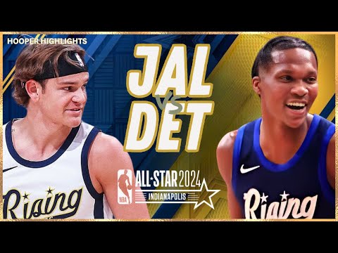 Team Jalen vs Team Detlef Full Game Highlights | Feb 16 | 2024 NBA Rising Stars Game