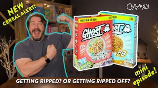 Ghost Protein Cereal mini review! Lots of protein, but too pricey?? #ghostlifestyle #cereal #review