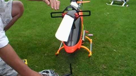 RC Helicopter flybar & pitch set-up