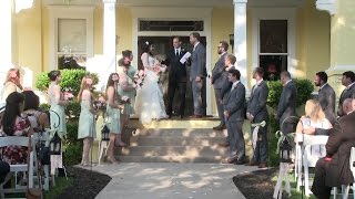Austin Wedding Video, Ben & Debra Ceremony , taylor texas(Ben & Debra Rode Wedding Ceremony Taylor House, Taylor Texas 21May2016 Shot with a Canon T3i DSLR, Canon G20 Camcorder, and 2 Go Pros with a ..., 2016-05-31T21:33:09.000Z)