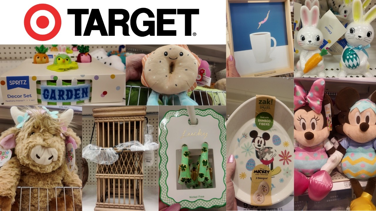 Target - пасхальные корзины и украшения, товары для улицы, новые товары из раздела «Всё по доллар...