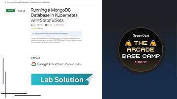 Running a MongoDB Database in Kubernetes with StatefulSets Lab solution || Base camp || Free swags