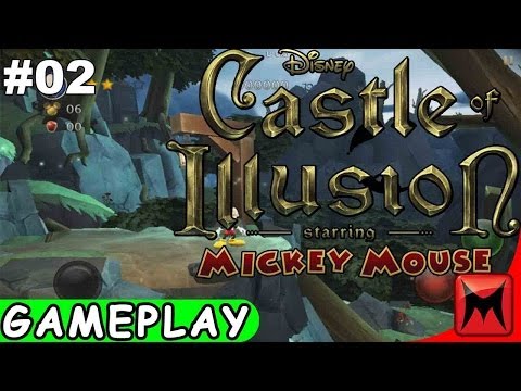 Castle of Illusion - Segunda fase e o primeiro chefão #02